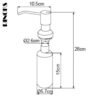 Screenshot Soap dispenser tempat sabun cair wastafel dapur stainles TS-01