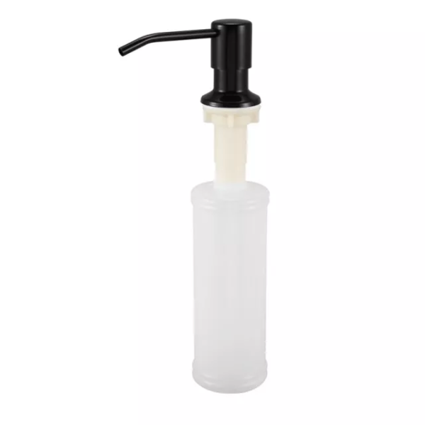 TS-01B.png Tempat sabun cair wastafel dapur stainles finishing hitam