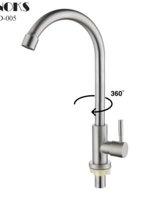 RINOKS SD-005 Keran wastafel Angsa Cuci Piring Dapur Stainless 304
