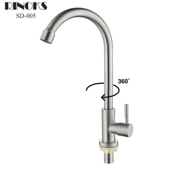 a80f5ea0-6b9c-4af9-819b-a5e66fd937e7.jpg RINOKS SD-005 Keran wastafel Angsa Cuci Piring Dapur Stainless 304