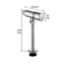 ak-930-OASENSE-Keran-Urinal-Keran-Urinoir-Tekan-Kran-Urinal-sketch.png Push kran urinoir OASENSE AK-930 urinal flush valve