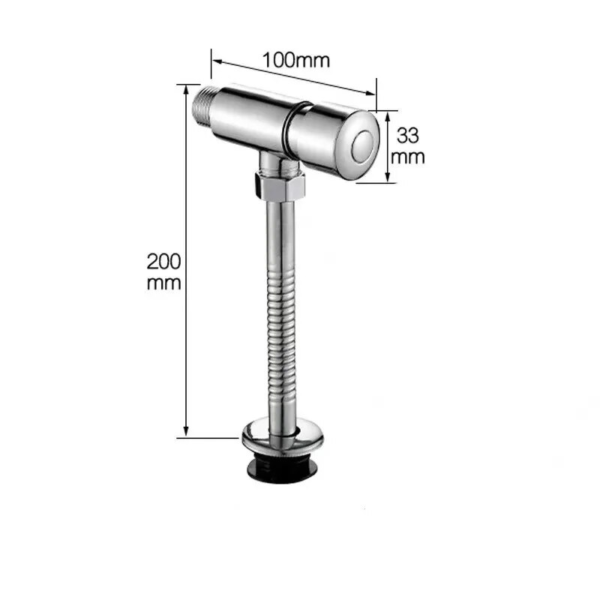ak-930-OASENSE-Keran-Urinal-Keran-Urinoir-Tekan-Kran-Urinal-sketch.png Push kran urinoir OASENSE AK-930 urinal flush valve