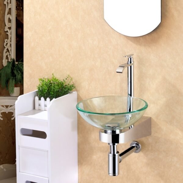 Paket lemari Wastafel kaca kabinet set Classica Italiano SPRINGVILLE-C