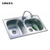 c74bc922-ac96-4463-b04d-e443106fa66a.jpg Bak cuci piring 2 lubang Wastafel dapur stainles tebal anti karat