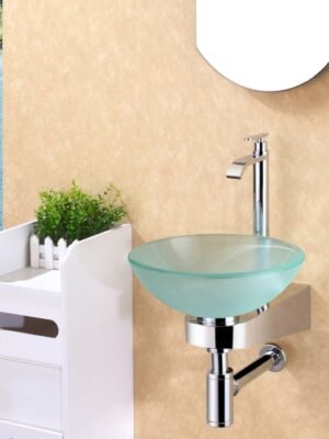 Paket lemari Wastafel kaca kabinet set Classica Italiano SPRINGVILLE-F