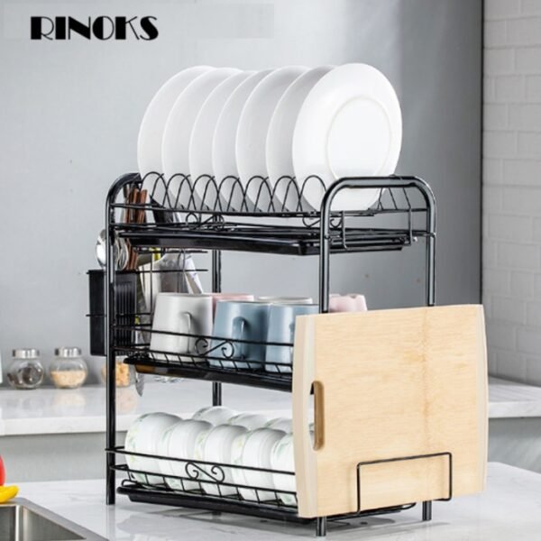 cc6528f0-5054-48d6-8efe-034b38256f2a.jpg Rak pengering piring stainles rak dapur multifungsi - 3 susun