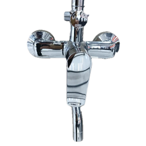 OASENSE CS-710 Tiang Shower Kuningan Panas Dingin Set - Rain Shower Anti Bocor Aksesoris Kamar Mandi