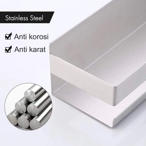 d-101-gs1-jpg.jpg Classica Italiano rak sabun gantung rak dapur serbaguna stainles 304