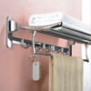 d-111-gs1.jpg Classica Italiano rak handuk baju dinding kamar mandi towel shelf D111