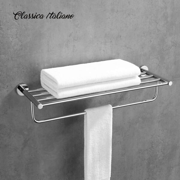 d-112-classica-italiano-rak-handuk-gantuk-stainles-gs2.jpg Classica Italiano rak handuk baju dinding kamar mandi towel shelf D112
