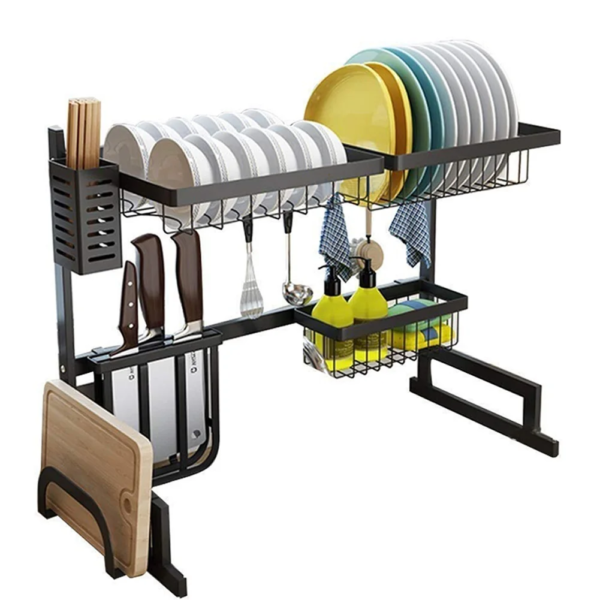 d65-gs1.png Rak pengering piring multifungsi model D65