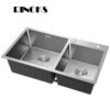db-8045-RINOKS-bak-cuci-piring-stainles-tebal-anti-karat-copy.jpg Wastafel cuci piring 2 lubang stainles kran tempat sabun rak piring