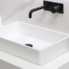 Classica Italiano Wastafel keramik kotak Minimalis modern