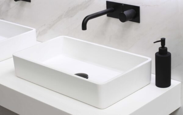 Classica Italiano Wastafel keramik kotak Minimalis modern