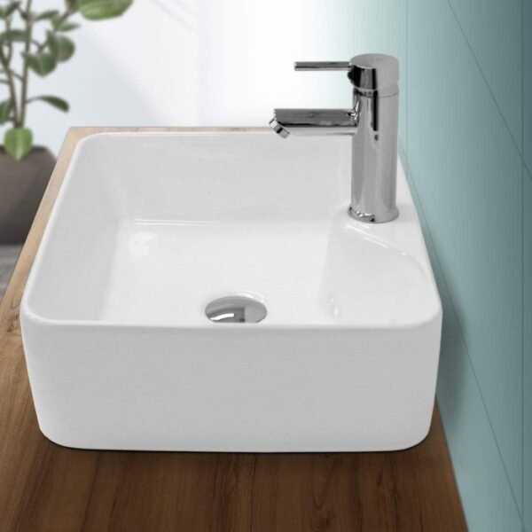 Classica Italiano Wastafel keramik Minimalis Afur pop-up Stainless