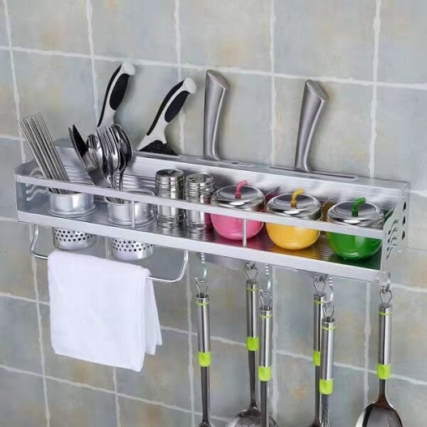 fb31199b-b7eb-4a5c-96dc-4cd7eec3f960.jpg Rak Dapur Dinding Multifungsi Rak Gantung Tempat Penyimpanan Serbaguna