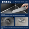 Bak cuci piring RINOKS Kitchen Sink mewah minimalis hitam nano black