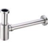 Pipa siphon selang Bottle Trap pembuang wastafel stainles Chrome