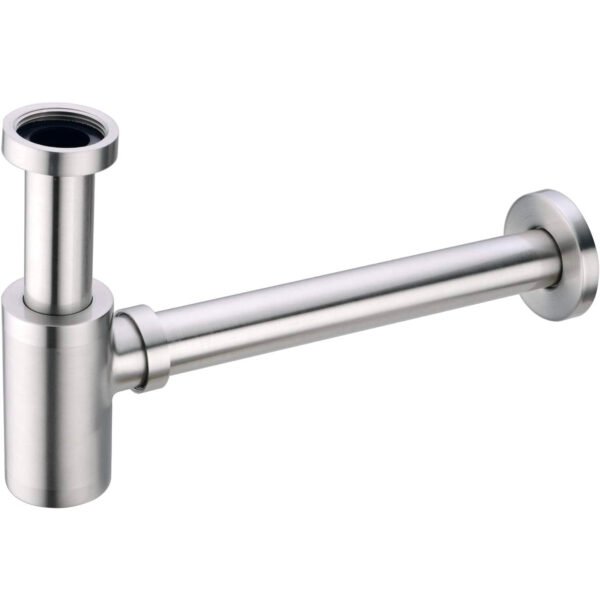 Pipa siphon selang Bottle Trap pembuang wastafel stainles Chrome