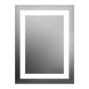 Classica Italiano kaca cermin kamar mandi LED 60x80 teknologi sentuh