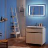Classica Italiano kaca cermin kamar mandi LED 60x80 teknologi sentuh