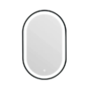 Classica Italiano kaca cermin mirror LED 50x90 oval teknologi sentuh