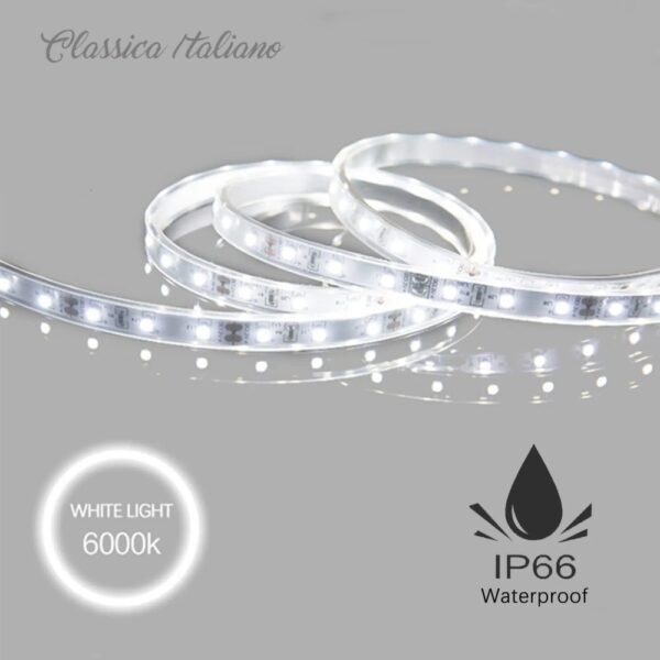 Classica Italiano kaca cermin mirror LED 50x90 oval teknologi sentuh