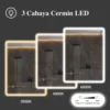 Cermin Anti Embun J-08