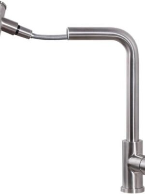 Kran dapur tarik mixer multifungsi RINOKS SD-742 panas dingin fleksibel
