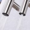 Kran dapur tarik mixer multifungsi RINOKS SD-742 panas dingin fleksibel