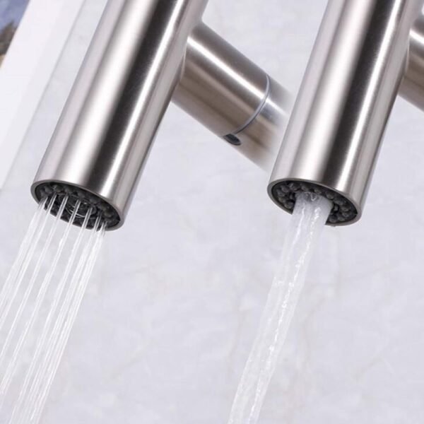 Kran dapur tarik mixer multifungsi RINOKS SD-742 panas dingin fleksibel