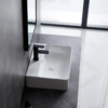 Wastafel kamar mandi modern Classica Italiano keramik putih