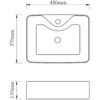 Classica Italiano Wastafel keramik Minimalis Afur pop-up Stainless