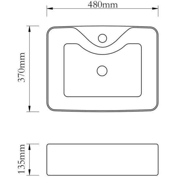 Classica Italiano Wastafel keramik Minimalis Afur pop-up Stainless