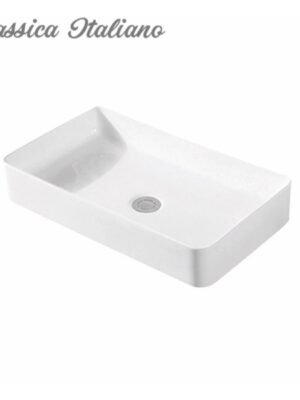 Classica Italiano Wastafel keramik kotak Minimalis modern