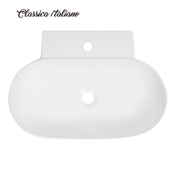 Classica Italiano Wastafel keramik gantung mewah modern anti noda