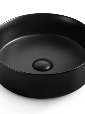Wastafel kamar mandi bulat hitam CLASSICA ITALIANO